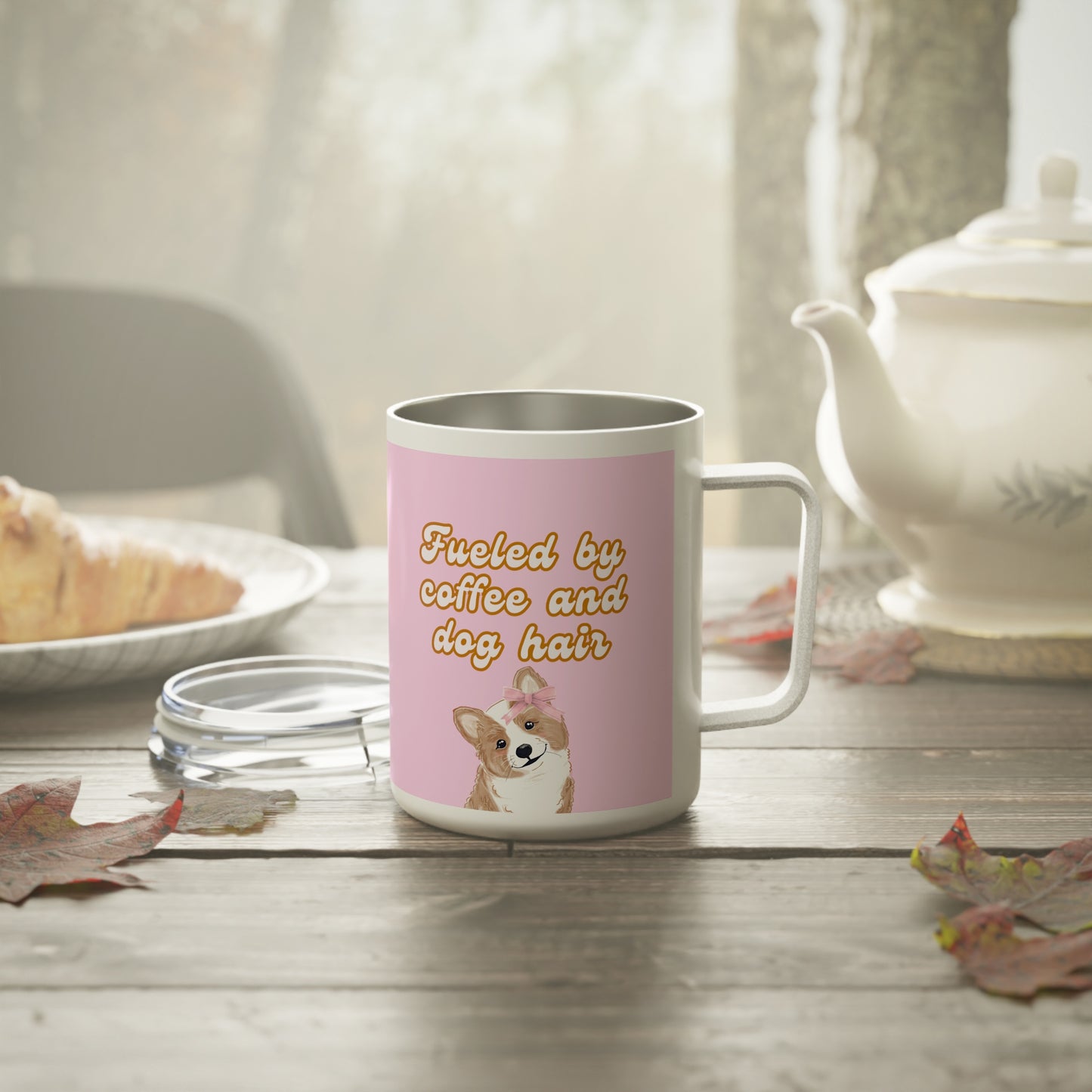 Cute Dog Lover Insulated Coffee Mug
